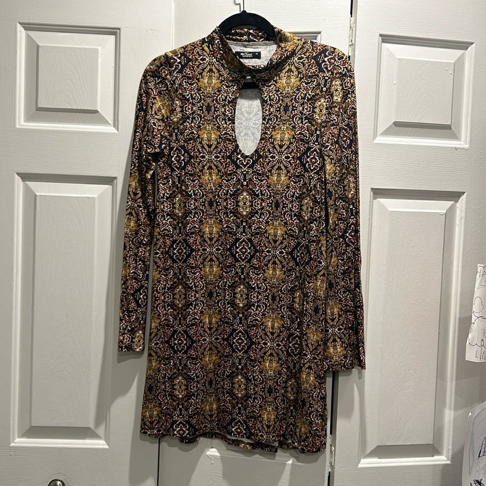 Lauren Michael Long Sleeve Dress, Size Medium